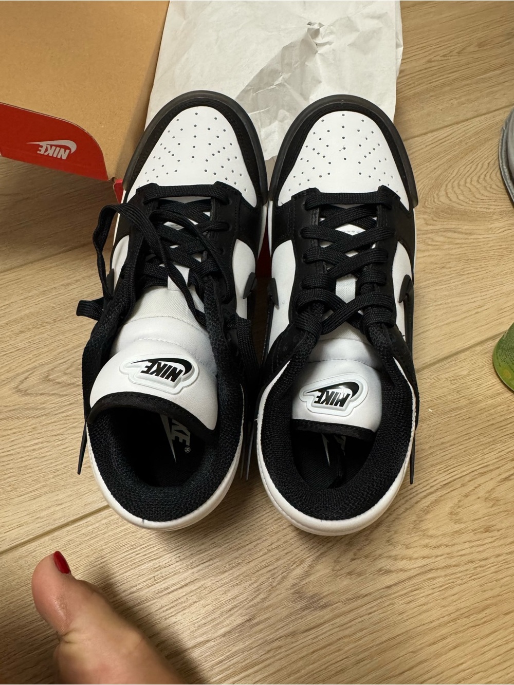 Nike Dunks Black & White Low-Top Sneakers
